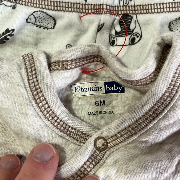 NWOT 6M Vitamins Baby Outfit - Picture 5 of 5